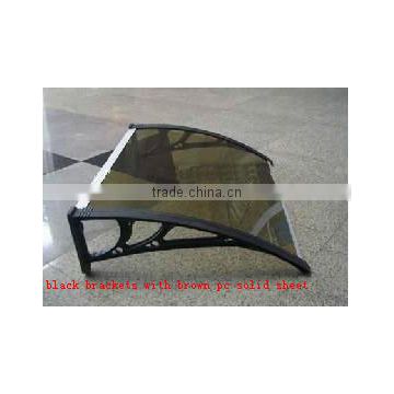 Bronze pc hollow sheet awning&Canopy