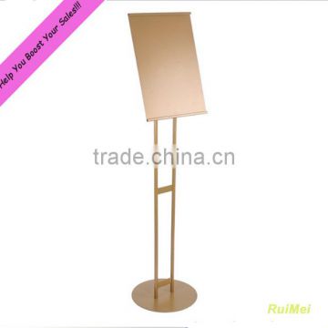 Outdoor Floor Standing Metal Advertising Display Stand