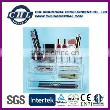 Acrylic Cosmetic Storage Display Boxes, Wholesales Cosmetic Organizer With Drawers,hot Sales Acrylic Makeup Organizer photo-5