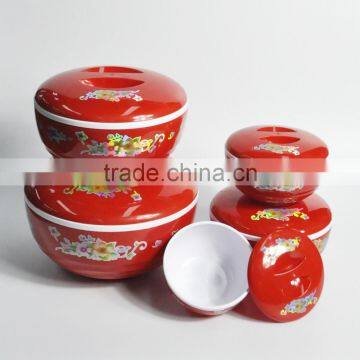 5 Pieces Household Plastic Food Storage Container With Lid photo-3