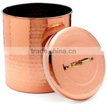 Kitche Canisters, Rose Gold Color Copper Canisters, Elegant Copper Canisters, Copper Jars,decorative Canisters for Kitchen photo-3