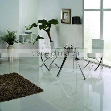 TH323 Cheap Dining Table and Chairs Glass Top Round Dining Table and Chairs photo-2
