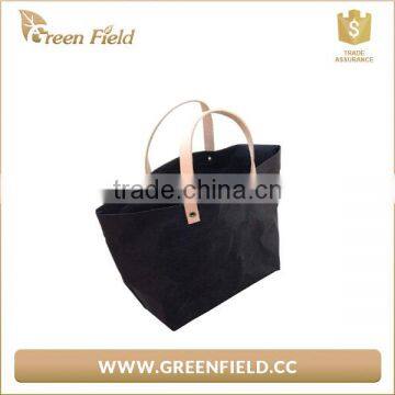 Fashion Paper Handbag Promotion Kraft Paper Shopping Tote Bag photo-4