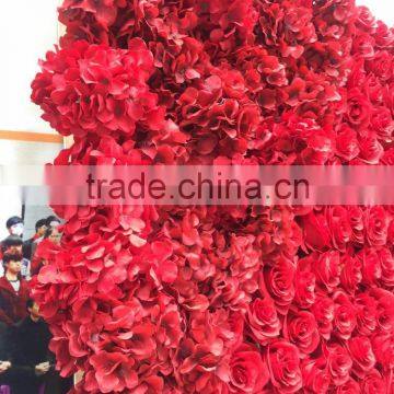 Hot Sale Silk Flower Wall for Wedding Decoration in Good Price photo-2