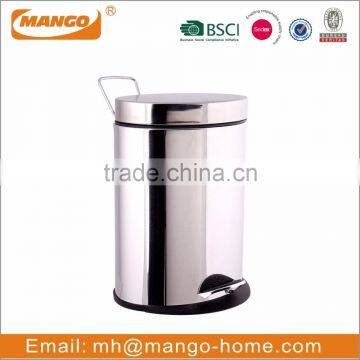 5 Litre Foot Pedal Stainless Steel Kitchen Dustbin photo-4
