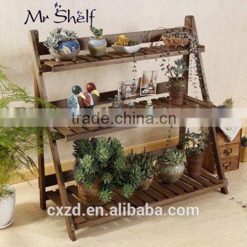 Wholesale High Quality Wooden Flower Shelf photo-3