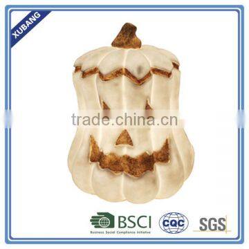 fashion low price good quality newest design SANDSTONE Light-up halloween pumpkin decoration