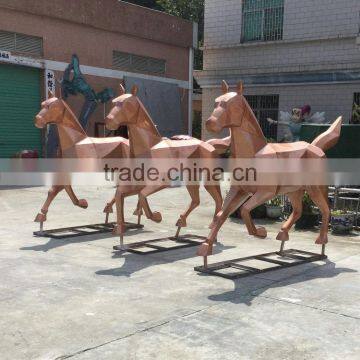 Playground park art horse statue sculpture