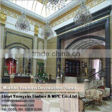 Water-proof marble Texture Artificial wall panel