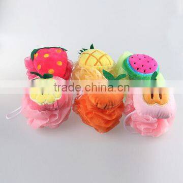 Wholesale Bath Sponge Shower Puff Novelty Fruit Baby Bath Sponge Bath Ball photo-2