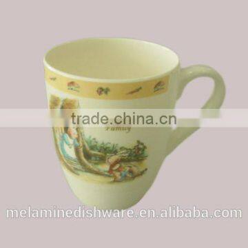 Colorful melamine plastic cup for wholesale