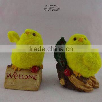 Pile Coating Chick Statue for Russia New Year Symbol Decor photo-4