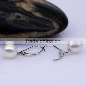 10-11mm Freshwater Pearls Latest Design of Pearl Earrings photo-2