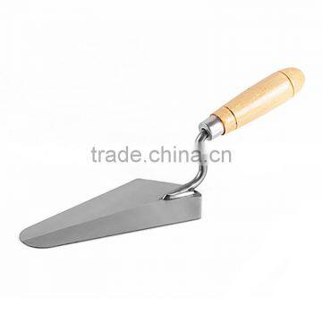 Bricklaying trowels(23302H trowels,wooden handle bricklaying trowels,building tools)