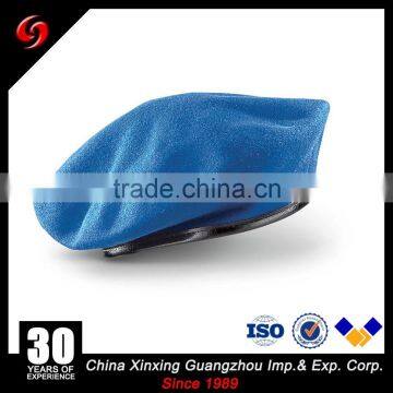 2017 Cow Leather Binding 100% Wool beret for police army military