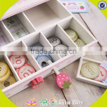 Wholesale Baby Wooden Pretend Cash Register Fashion Kid Wooden Pretend Cash Register Wooden Pretend Cash Register W10A037 photo-6