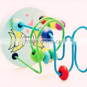 2015 Hot Children Baby Colorful Plastic Mini Around Beads Educational Game Toy photo-4