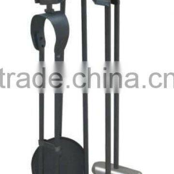 nickel coating handle fireplace tools companion set