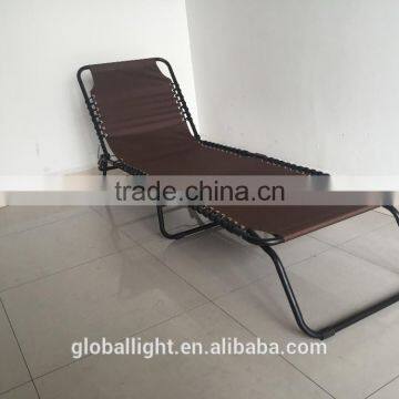 Steel Folding Sun Bed 3 Legs Sunbed Folding Chair photo-6