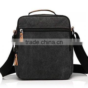 Small Canvas Shoulder Bag Messenger Bag Work Bag photo-4