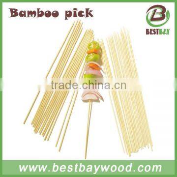 Bamboo Skewer With Custom Logo , Disposable Bamboo Skewer 600 x6 mm photo-4