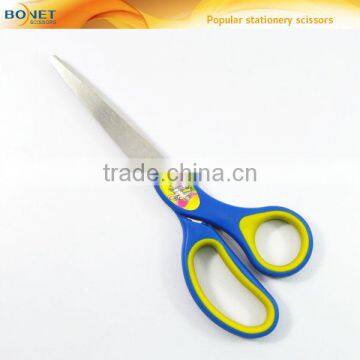 SST0025 7-3/4'' popular soft grip student stationery gift scissors