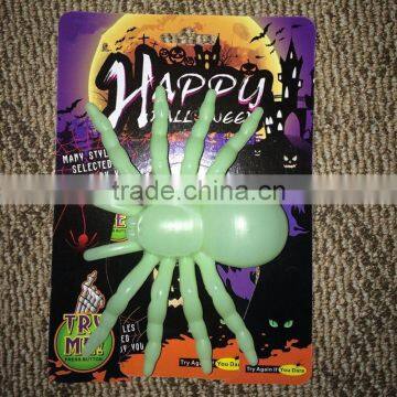 Realistic Design Black Plastic Insect Toy Halloween Big Spider photo-3