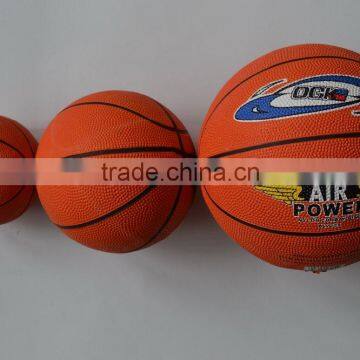Hot Sell Colorful Rubber Basketball