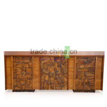 Buffet Rustic Style For Living Room With Teak Wood Model Iowa photo-3