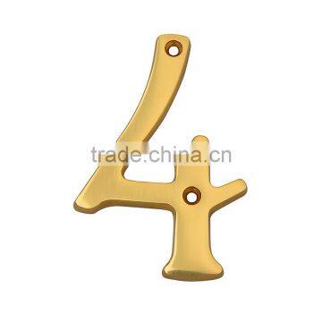 brass door furniture hardwares brass forging letters and numbers