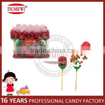 Rose Shape Toy Candy with Chocolate Bean for Valentines