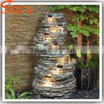 Hot Sale Artificial Fountain Indoor Artificial Waterfall Fountain Customized Artificial Fountain for Sale photo-3