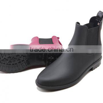 2017 New Design Matt Women Waterproof Fashion Rain Boots Custom Design photo-6
