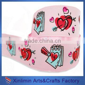 Custom New Design Printed Love Wedding Decoration Ribbon photo-6