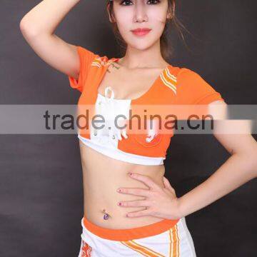 Hot selling women race queen cosplay costume cheerleader wear BB0019