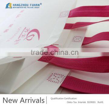 Custom Foldable White Shopping Bag photo-5