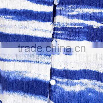 Lancai Top Design Fashion Women Tie Dye Halter Neck Two Piece Sets photo-6