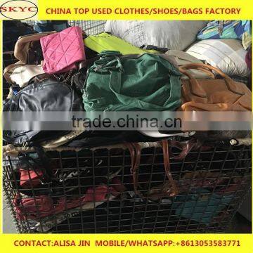 Africa Buyers Looking Second Hand Bags Warehouse China Women Big Bags, Leather Handbags for Men, Children Used School Bags photo-6