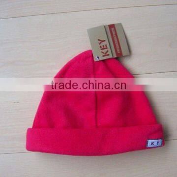 Lovely &funny Promotional Winter Polar Fleece Knitted Kids Hat photo-2