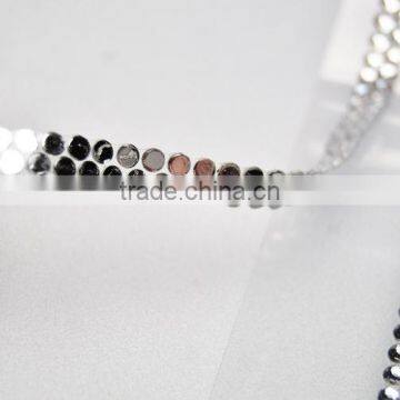 Hot Pink And Crystal Stone Wholesale Custom DIY Self Adhesive Back Glue Rhinestone Sticker Sheet photo-6