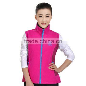 Spring Wholesale Women Customized Design Vest Fleece Jackets photo-6