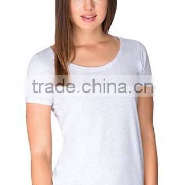 Next Level Apparel Ladies' Tri-Blend Scoop Tee - Made From Pre-shrunk 50% Polyester, 25% Cotton and 25% Rayon. photo-2
