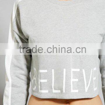2016 Wholesale Manufacturer New Design Cheap Plain Custom Sweatshirt photo-4
