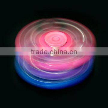 Fingertip Gyro Luminous Plate Finger Gyro Three Leaf Glowing Fingertip Spiral Adult Children Fluorescent Finger Helix photo-3