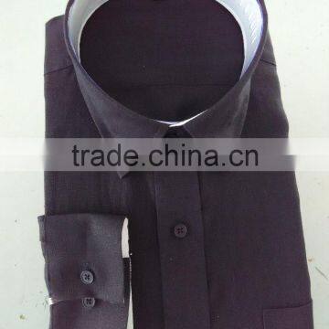 Contrast Color 100% Linen Shirts photo-3