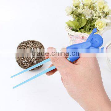 Children Kids Baby Beginner Cartoon Style Easy Fun Learning Training Helper Chopsticks Random Color photo-6