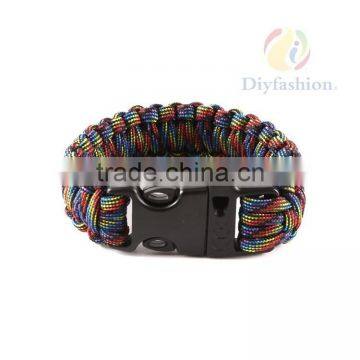 New Design Cheap Survival Paracord Rope Bracelet Paracord PC6020-5 photo-2