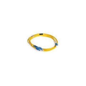 Customized SM Duplex Optical Fiber SC / LC Patch Cord 2.0mm LSZH