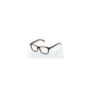 Adjusting Plastic Polycarbonate Eyeglass Frames Women , Black / Coffee Color PC Optical Frames