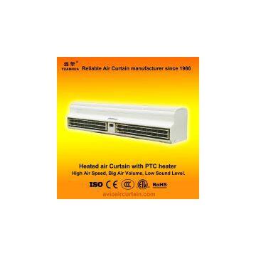 Heated air curtain FM-1.5-09B-3D